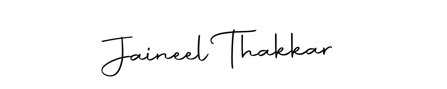 The best way (Autography-DOLnW) to make a short signature is to pick only two or three words in your name. The name Jaineel Thakkar include a total of six letters. For converting this name. Jaineel Thakkar signature style 10 images and pictures png