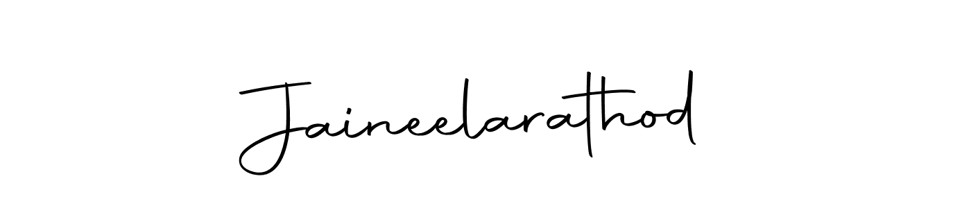 You should practise on your own different ways (Autography-DOLnW) to write your name (Jaineelarathod) in signature. don't let someone else do it for you. Jaineelarathod signature style 10 images and pictures png