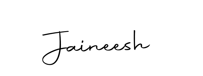Use a signature maker to create a handwritten signature online. With this signature software, you can design (Autography-DOLnW) your own signature for name Jaineesh. Jaineesh signature style 10 images and pictures png