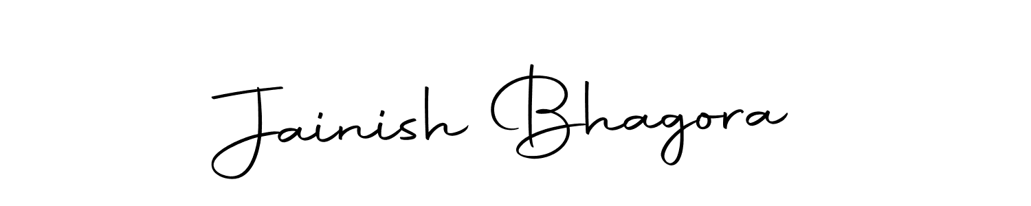 Design your own signature with our free online signature maker. With this signature software, you can create a handwritten (Autography-DOLnW) signature for name Jainish Bhagora. Jainish Bhagora signature style 10 images and pictures png