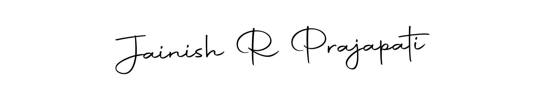 Once you've used our free online signature maker to create your best signature Autography-DOLnW style, it's time to enjoy all of the benefits that Jainish R Prajapati name signing documents. Jainish R Prajapati signature style 10 images and pictures png