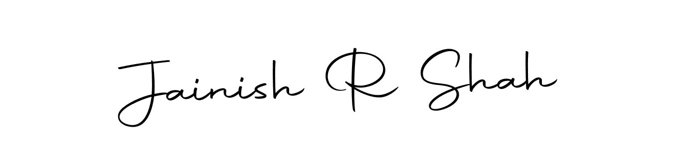 Here are the top 10 professional signature styles for the name Jainish R Shah. These are the best autograph styles you can use for your name. Jainish R Shah signature style 10 images and pictures png