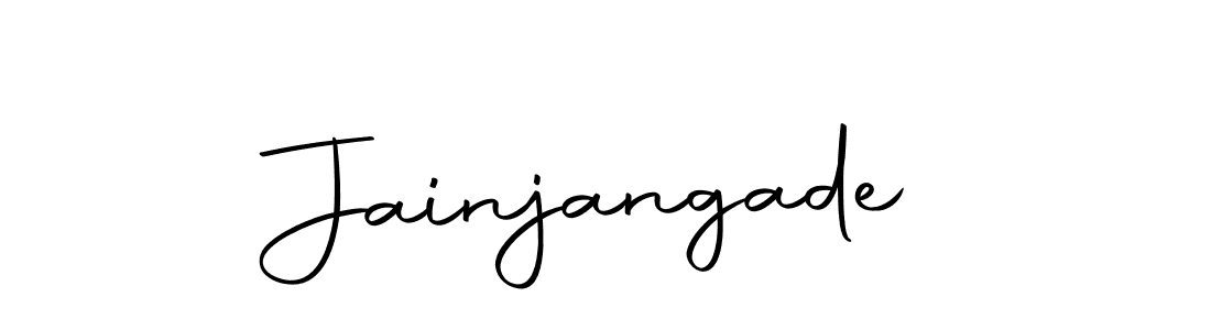How to make Jainjangade signature? Autography-DOLnW is a professional autograph style. Create handwritten signature for Jainjangade name. Jainjangade signature style 10 images and pictures png