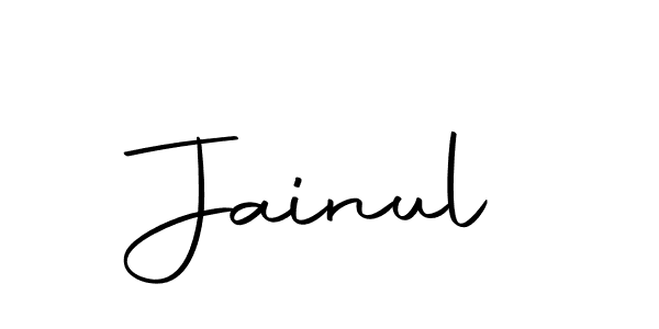 Also we have Jainul name is the best signature style. Create professional handwritten signature collection using Autography-DOLnW autograph style. Jainul signature style 10 images and pictures png