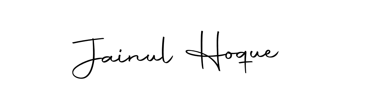 Use a signature maker to create a handwritten signature online. With this signature software, you can design (Autography-DOLnW) your own signature for name Jainul Hoque. Jainul Hoque signature style 10 images and pictures png