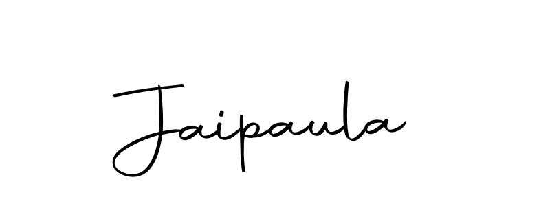 Design your own signature with our free online signature maker. With this signature software, you can create a handwritten (Autography-DOLnW) signature for name Jaipaula. Jaipaula signature style 10 images and pictures png