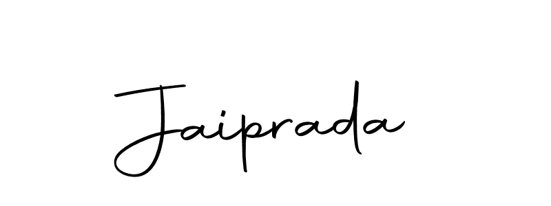 How to make Jaiprada name signature. Use Autography-DOLnW style for creating short signs online. This is the latest handwritten sign. Jaiprada signature style 10 images and pictures png