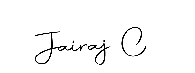 This is the best signature style for the Jairaj C name. Also you like these signature font (Autography-DOLnW). Mix name signature. Jairaj C signature style 10 images and pictures png