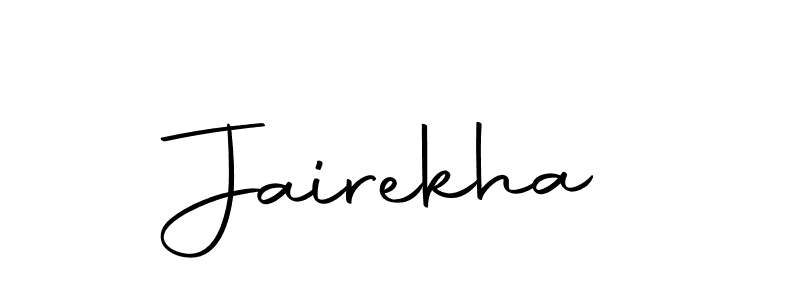 Make a beautiful signature design for name Jairekha. Use this online signature maker to create a handwritten signature for free. Jairekha signature style 10 images and pictures png