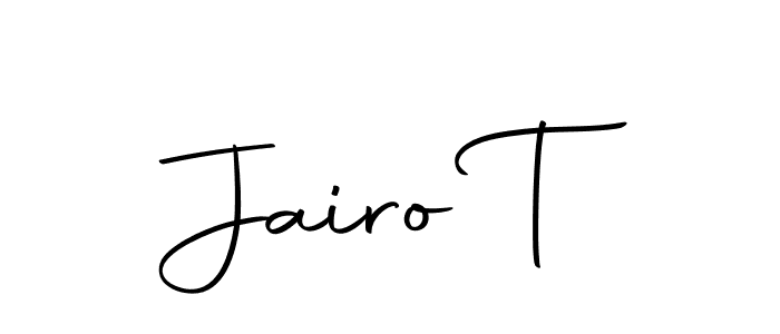 It looks lik you need a new signature style for name Jairo T. Design unique handwritten (Autography-DOLnW) signature with our free signature maker in just a few clicks. Jairo T signature style 10 images and pictures png
