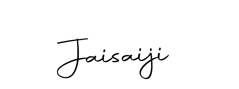 You should practise on your own different ways (Autography-DOLnW) to write your name (Jaisaiji) in signature. don't let someone else do it for you. Jaisaiji signature style 10 images and pictures png