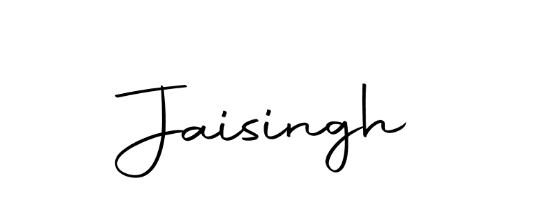 Design your own signature with our free online signature maker. With this signature software, you can create a handwritten (Autography-DOLnW) signature for name Jaisingh. Jaisingh signature style 10 images and pictures png