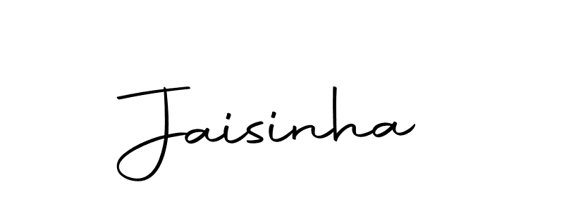 You can use this online signature creator to create a handwritten signature for the name Jaisinha. This is the best online autograph maker. Jaisinha signature style 10 images and pictures png