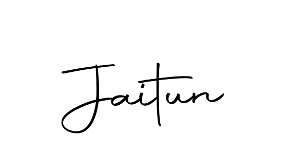 It looks lik you need a new signature style for name Jaitun. Design unique handwritten (Autography-DOLnW) signature with our free signature maker in just a few clicks. Jaitun signature style 10 images and pictures png