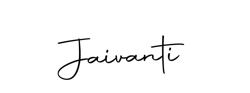 Create a beautiful signature design for name Jaivanti. With this signature (Autography-DOLnW) fonts, you can make a handwritten signature for free. Jaivanti signature style 10 images and pictures png
