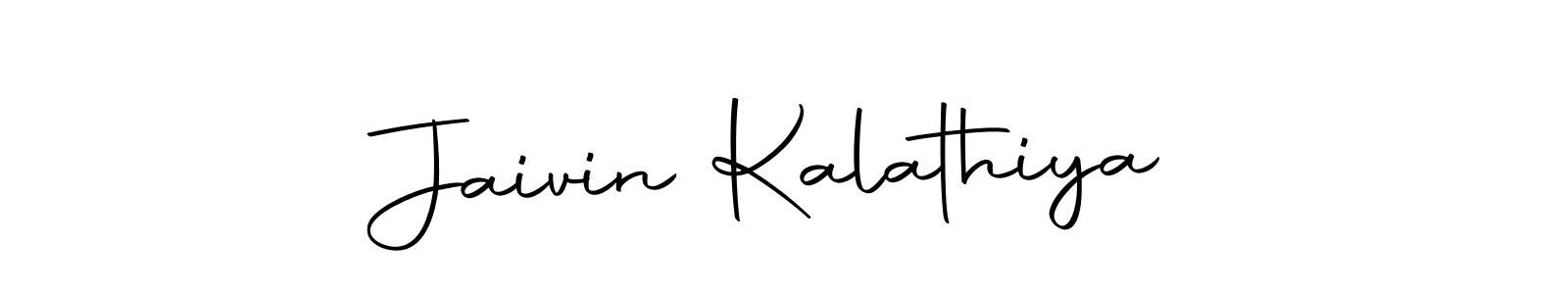 Also we have Jaivin Kalathiya name is the best signature style. Create professional handwritten signature collection using Autography-DOLnW autograph style. Jaivin Kalathiya signature style 10 images and pictures png