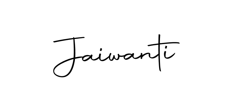 How to make Jaiwanti name signature. Use Autography-DOLnW style for creating short signs online. This is the latest handwritten sign. Jaiwanti signature style 10 images and pictures png