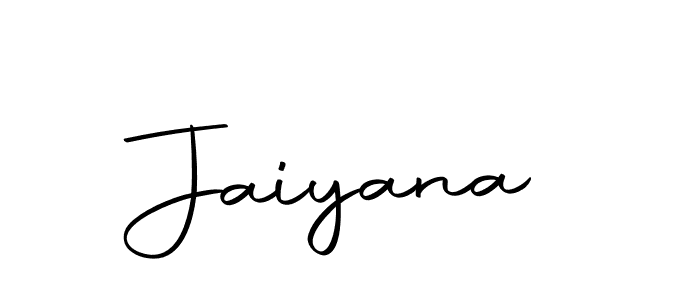 Make a beautiful signature design for name Jaiyana. With this signature (Autography-DOLnW) style, you can create a handwritten signature for free. Jaiyana signature style 10 images and pictures png