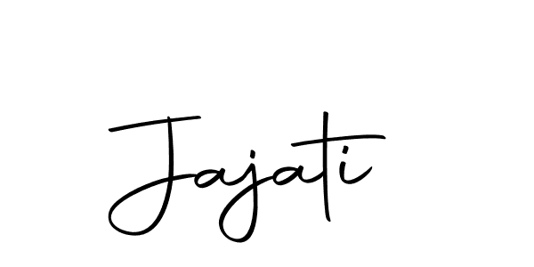 You should practise on your own different ways (Autography-DOLnW) to write your name (Jajati) in signature. don't let someone else do it for you. Jajati signature style 10 images and pictures png