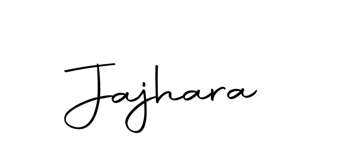 Use a signature maker to create a handwritten signature online. With this signature software, you can design (Autography-DOLnW) your own signature for name Jajhara. Jajhara signature style 10 images and pictures png