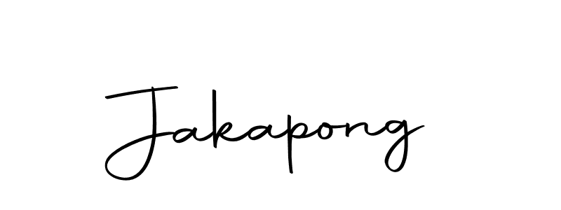 Make a beautiful signature design for name Jakapong. With this signature (Autography-DOLnW) style, you can create a handwritten signature for free. Jakapong signature style 10 images and pictures png