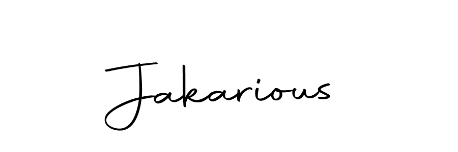 Design your own signature with our free online signature maker. With this signature software, you can create a handwritten (Autography-DOLnW) signature for name Jakarious. Jakarious signature style 10 images and pictures png