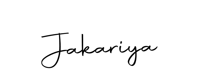 Use a signature maker to create a handwritten signature online. With this signature software, you can design (Autography-DOLnW) your own signature for name Jakariya. Jakariya signature style 10 images and pictures png