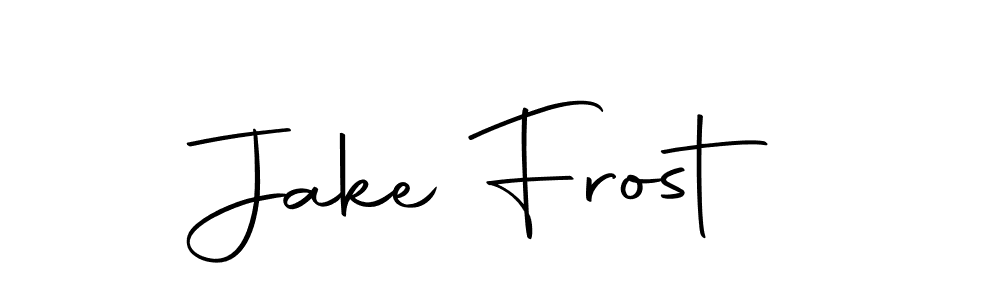 Jake Frost stylish signature style. Best Handwritten Sign (Autography-DOLnW) for my name. Handwritten Signature Collection Ideas for my name Jake Frost. Jake Frost signature style 10 images and pictures png