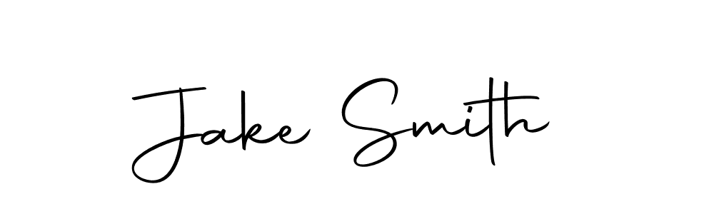 You should practise on your own different ways (Autography-DOLnW) to write your name (Jake Smith) in signature. don't let someone else do it for you. Jake Smith signature style 10 images and pictures png