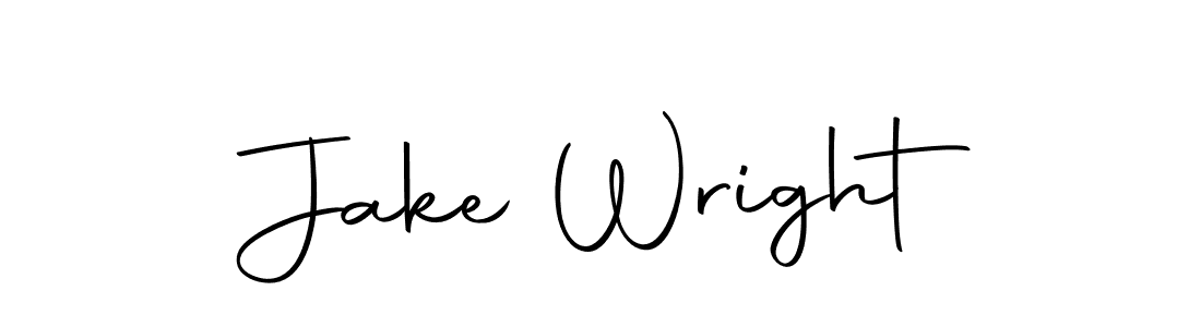 You should practise on your own different ways (Autography-DOLnW) to write your name (Jake Wright) in signature. don't let someone else do it for you. Jake Wright signature style 10 images and pictures png