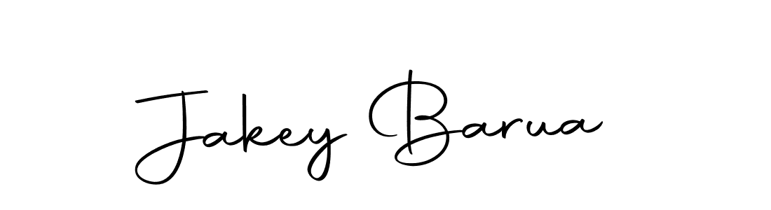 Make a beautiful signature design for name Jakey Barua. With this signature (Autography-DOLnW) style, you can create a handwritten signature for free. Jakey Barua signature style 10 images and pictures png