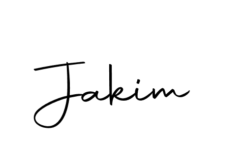 Use a signature maker to create a handwritten signature online. With this signature software, you can design (Autography-DOLnW) your own signature for name Jakim. Jakim signature style 10 images and pictures png