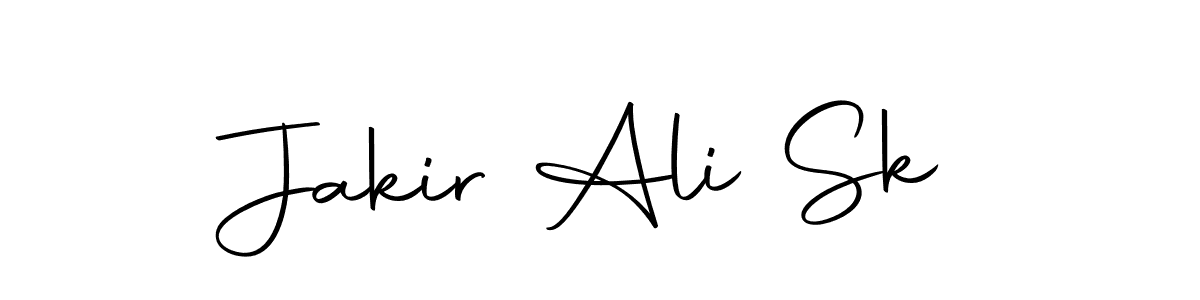 Create a beautiful signature design for name Jakir Ali Sk. With this signature (Autography-DOLnW) fonts, you can make a handwritten signature for free. Jakir Ali Sk signature style 10 images and pictures png