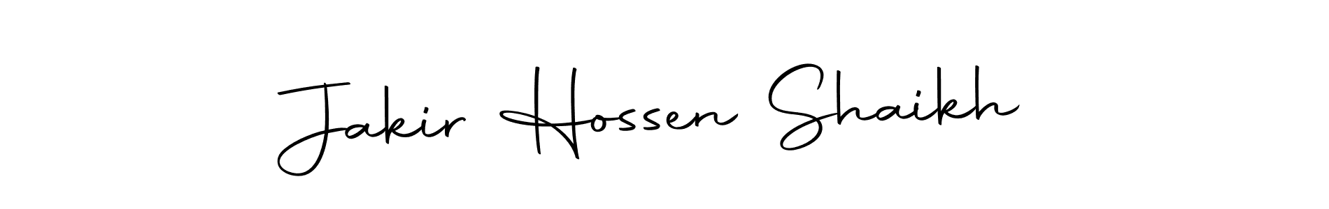 Similarly Autography-DOLnW is the best handwritten signature design. Signature creator online .You can use it as an online autograph creator for name Jakir Hossen Shaikh. Jakir Hossen Shaikh signature style 10 images and pictures png