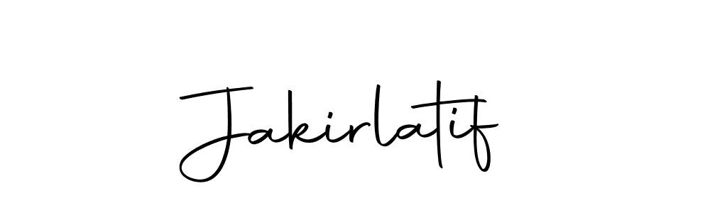 How to make Jakirlatif signature? Autography-DOLnW is a professional autograph style. Create handwritten signature for Jakirlatif name. Jakirlatif signature style 10 images and pictures png