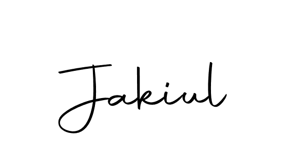 You can use this online signature creator to create a handwritten signature for the name Jakiul. This is the best online autograph maker. Jakiul signature style 10 images and pictures png