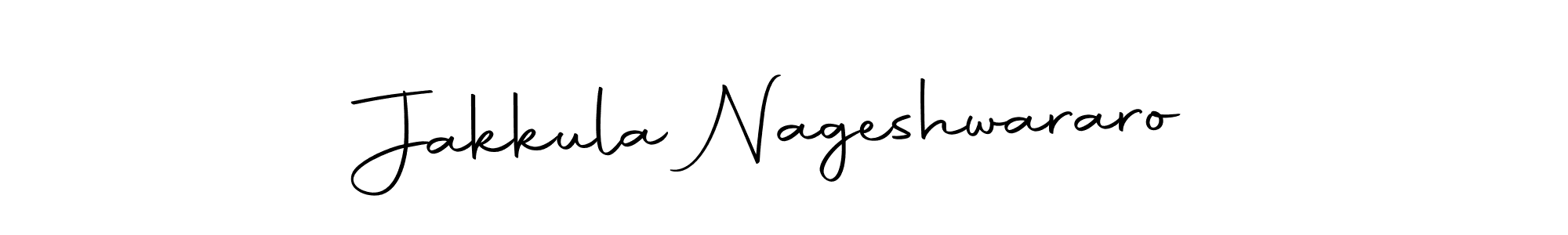 Create a beautiful signature design for name Jakkula Nageshwararo. With this signature (Autography-DOLnW) fonts, you can make a handwritten signature for free. Jakkula Nageshwararo signature style 10 images and pictures png