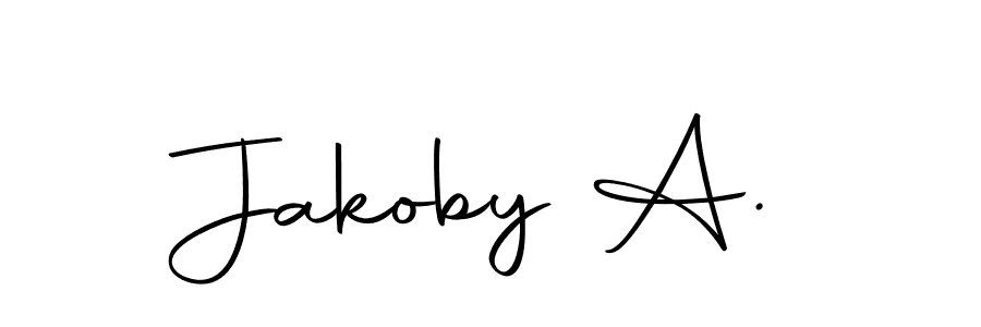 Make a short Jakoby A. signature style. Manage your documents anywhere anytime using Autography-DOLnW. Create and add eSignatures, submit forms, share and send files easily. Jakoby A. signature style 10 images and pictures png