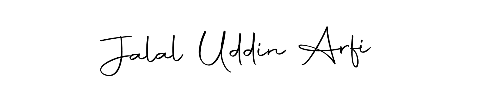 It looks lik you need a new signature style for name Jalal Uddin Arfi. Design unique handwritten (Autography-DOLnW) signature with our free signature maker in just a few clicks. Jalal Uddin Arfi signature style 10 images and pictures png