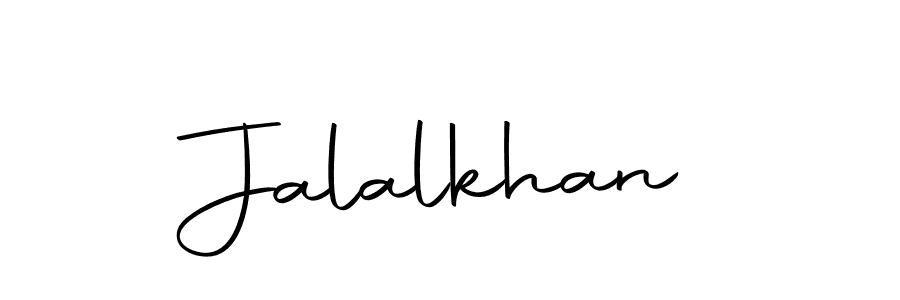 How to make Jalalkhan name signature. Use Autography-DOLnW style for creating short signs online. This is the latest handwritten sign. Jalalkhan signature style 10 images and pictures png