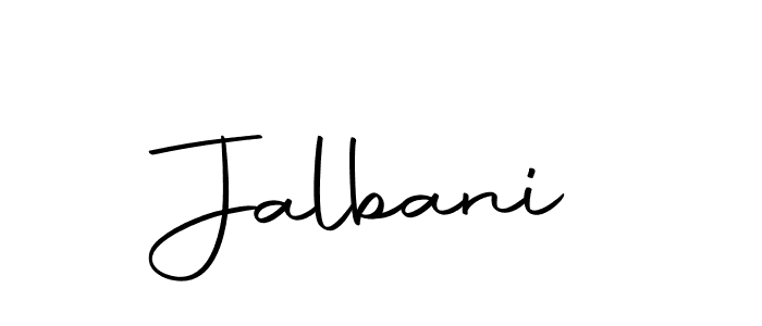 You should practise on your own different ways (Autography-DOLnW) to write your name (Jalbani) in signature. don't let someone else do it for you. Jalbani signature style 10 images and pictures png