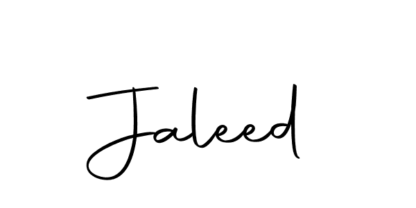 Make a beautiful signature design for name Jaleed. Use this online signature maker to create a handwritten signature for free. Jaleed signature style 10 images and pictures png