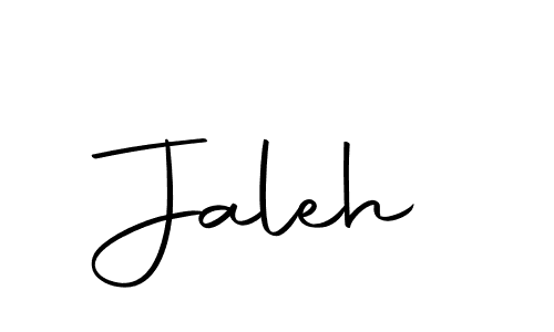 How to make Jaleh signature? Autography-DOLnW is a professional autograph style. Create handwritten signature for Jaleh name. Jaleh signature style 10 images and pictures png