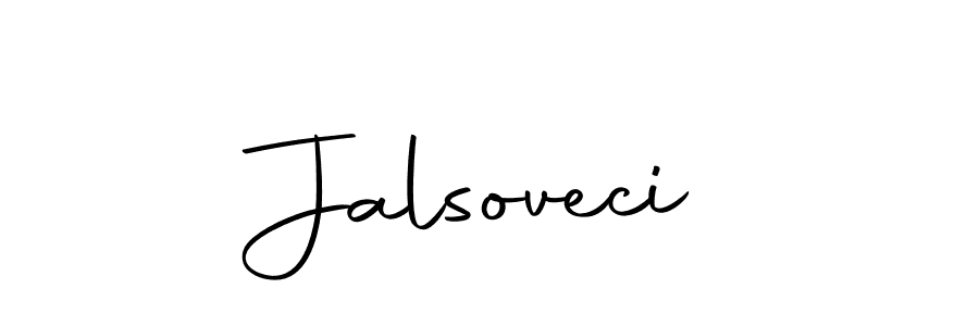 The best way (Autography-DOLnW) to make a short signature is to pick only two or three words in your name. The name Jalsoveci include a total of six letters. For converting this name. Jalsoveci signature style 10 images and pictures png