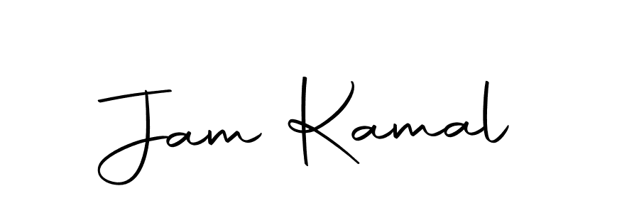 Use a signature maker to create a handwritten signature online. With this signature software, you can design (Autography-DOLnW) your own signature for name Jam Kamal. Jam Kamal signature style 10 images and pictures png