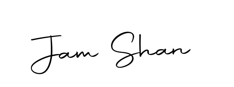 Use a signature maker to create a handwritten signature online. With this signature software, you can design (Autography-DOLnW) your own signature for name Jam Shan. Jam Shan signature style 10 images and pictures png