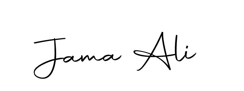 Use a signature maker to create a handwritten signature online. With this signature software, you can design (Autography-DOLnW) your own signature for name Jama Ali. Jama Ali signature style 10 images and pictures png