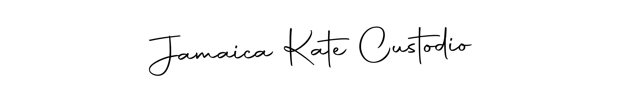 Jamaica Kate Custodio stylish signature style. Best Handwritten Sign (Autography-DOLnW) for my name. Handwritten Signature Collection Ideas for my name Jamaica Kate Custodio. Jamaica Kate Custodio signature style 10 images and pictures png