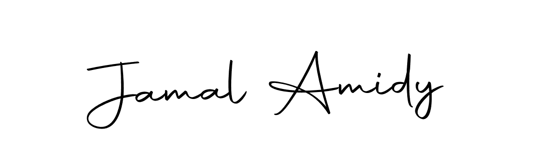 Make a beautiful signature design for name Jamal Amidy. With this signature (Autography-DOLnW) style, you can create a handwritten signature for free. Jamal Amidy signature style 10 images and pictures png