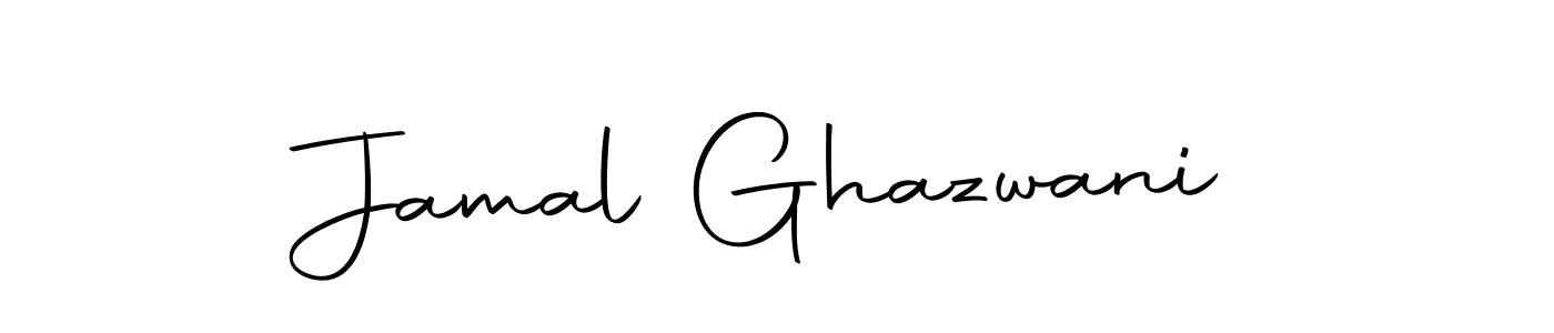 Create a beautiful signature design for name Jamal Ghazwani. With this signature (Autography-DOLnW) fonts, you can make a handwritten signature for free. Jamal Ghazwani signature style 10 images and pictures png